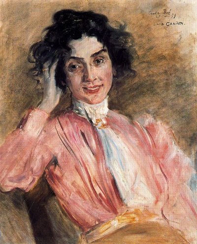 Portrait of Centa Bren by Lovis Corinth